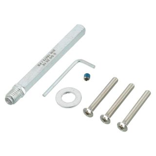 Set de montaj ignifug Logo FS 3111, patrat 9mm, pentru usi 49-58mm grosime, suruburi 60mm, EDI
