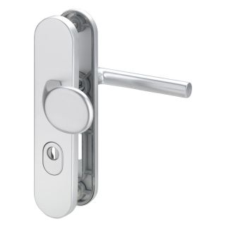 Set maner interschimbabil Logo 8745/0272 pentru usi de camera 35-45mm, inox, 61/8 mm, EDI