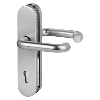 Set maner Logo 8753/7203 pentru usi de camera 35-45mm, aluminiu, forma U, 57/8 mm, EDI
