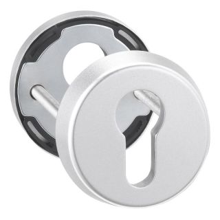 Rozeta de cheie pentru usi de intrare 6633, inox, Ø 55mm, pentru usi 55-68mm, EDI