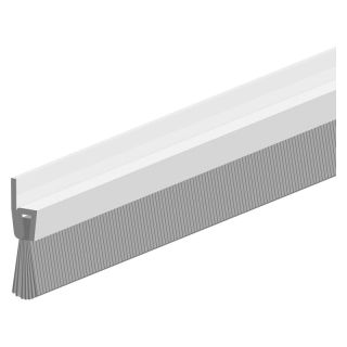 Profil etansare de podea IBS 40, cu perie, din aluminiu, montare sub usa, 2500 mm, ELTON
