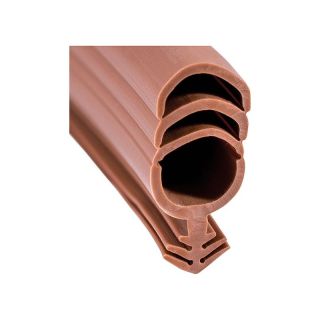 Garnitura de etansare pentru renovarea ferestrelor sau usilor Universeal Plus, maro inchis, 25 m, la rola, ELTON