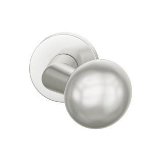 Buton usa pe rozeta rotunda 23 0846, aluminiu F1, Ø 50 mm, FSB