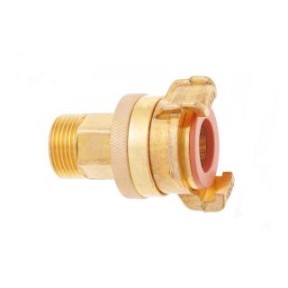 Piesa filetata GEKA plus, K, SH, MS, DVGW, cu filet exterior, 3/4", NW 20 mm, max. 50 bar, alama, GEKA