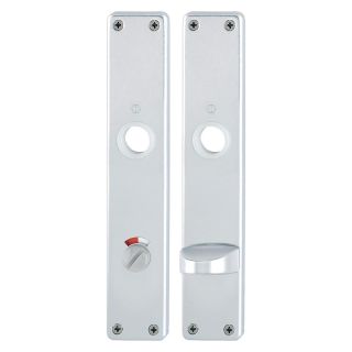 Placuta lunga 202SP-RW-SK/OL, pentru clanta usii de baie, cu incuietoare, F1, 78mm, HOPPE