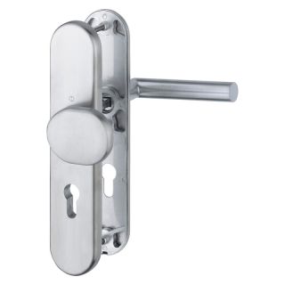 Set maner interschimbabil de siguranta seria Utrecht E86G/3331A/3440/1444Z, inox, pentru usi 42-47mm, 72/8mm, inox, HOPPE