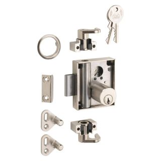 Incuietoare tip espagnolette, 7020, BN 0101, placata cu alama lustruita, JUNIE