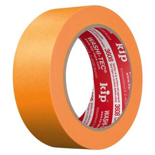 Banda de mascare de hartie 3608 WASHI-TEC Goldkrepp, 36 mm x 50 m, portocaliu, KIP