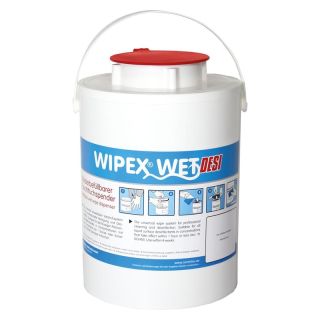 Dozator de servetele umede WET DESI, rosu