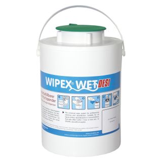 Dozator de servetele umede WET DESI, verde