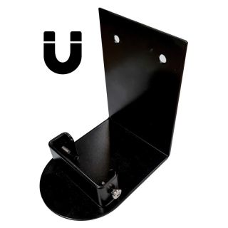 Suport de perete, metal, negru, magnetic