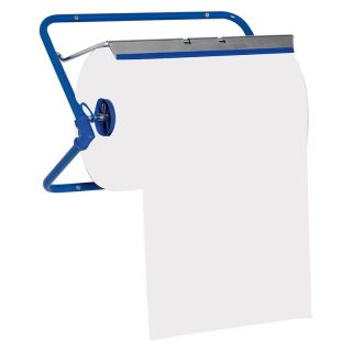 Suport metalic de perete pentru role de hartie de pana la 40 cm, 90 x 44 x 46 cm