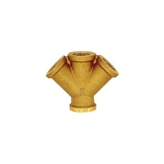 Racord pneumatic, triplu, din alama, 3x filet interior, G 1/2", 87.7x69mm, RIEGLER