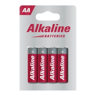Baterii Alcaline Mignon AA LR 6, blister de 4