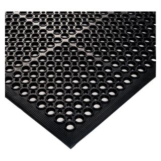 Covoras inel pentru locul de munca NBR/SBR, negru 13mm, 1520x910mm rezistent la ulei