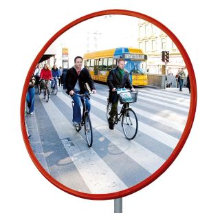 Oglinda rutiera TM-I, acril, Ø 600 mm, distanta vizualizare 9-15 m, DANCOP