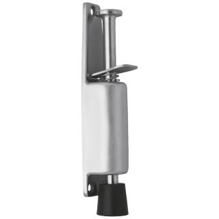 Dispozitiv de blocare a usii Nr.3833, cursa 40mm, 165 x 35mm, inox mat, DENI