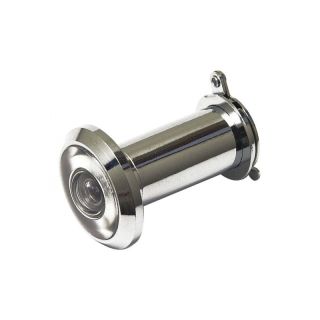 Vizor usa Ø16 mm, camp vizual 200°, pentru usi cu grosime 35-60mm, alama placata cu crom, DENI
