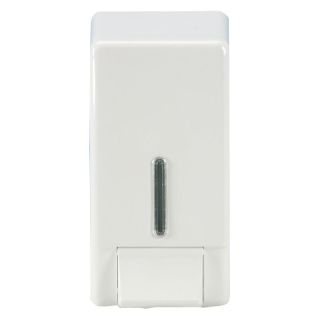 Dozator de sapun 900 ml, alb, din plastic, E-COLL