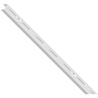 Sina perforata de perete, nr. 10000 (5000), Element 50, 15 x 11.5 mm, 2000 mm, alb, DIY ELEMENT