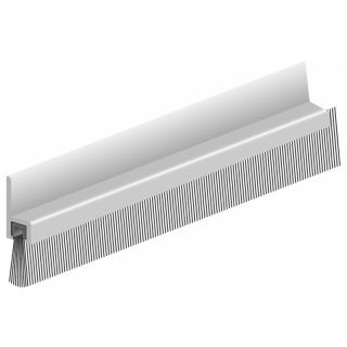 Profil etansare de podea IBS 31, cu perie, din aluminiu, montare sub usa, 2500 mm, ELTON