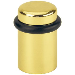 Tampon de oprire pentru usi M498 montare pe podea, alama cromata, Ø 37 mm, inaltime 45mm, HOPPE