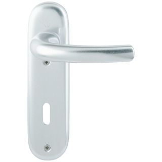 Clanta pentru usi de interior Tokyo 1710/273KP, cu placa scurta, 8/72 mm, WC, F1, 37-42mm, HOPPE