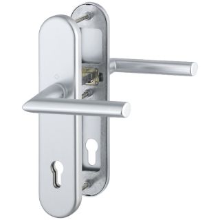 Set maner seria Stockholm 76G/3331/3410/1140, pentru usi 41-46mm, 72/8mm, aluminiu F1, HOPPE