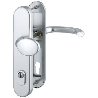 Set maner interschimbabil seria Marseille 76G/3332ZA/3410/1138, pentru usi 66-71mm, 92/10mm, aluminiu F1, HOPPE