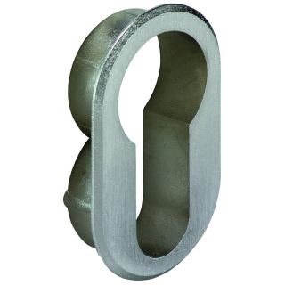 Rozeta nr. 7420, perforat PZ, ovala, nichelata, JUNIE