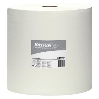 Rola servetele de curatat Plus XXL 1000L, 38 x 36 cm, 4 straturi, 1000 coli, alb, KATRIN