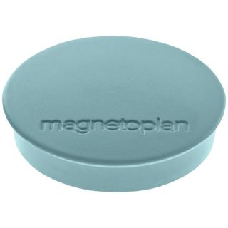 Magnet Discofix organizatoric standard, forta adeziva 700 g, Ø 30 mm, inaltime 8 mm, alb, 10 buc, MAGNETOPLAN