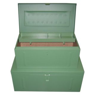 Cutie depozitare din tabla de otel, volum 77 l, 690 x 360 x 310 mm, greutate 15 kg