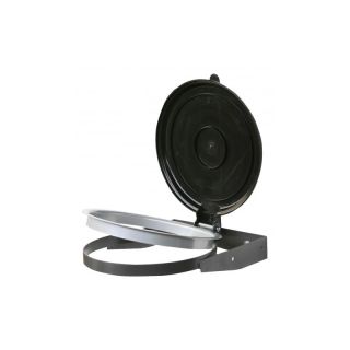 Suport de perete pentru sacul de gunoi, Ø 315 mm, 365 x 460 x 115 mm, pentru saci 70 - 120 l, galben