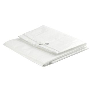 Prelata PE, alba, 4x5m, 160g/m2