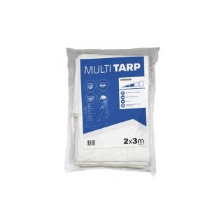 Prelata impermeabila Tex-Tarp, alba, 5x4m, 120g/m2