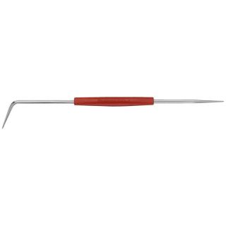 Ac de trasat, un varf drept, un varf indoit, maner palstic, 220mm, SWISS TOOLS