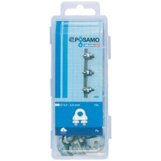 Colier de sarma fost DIN 741 Zn 6mm/M5 1/4" a10buc SB