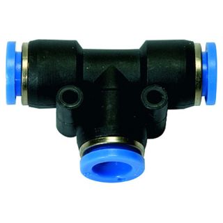 Conector T, pentru furtun Ø 10 mm, lungime 27.9 x 55.8 mm, max. 15 bar, RIEGLER