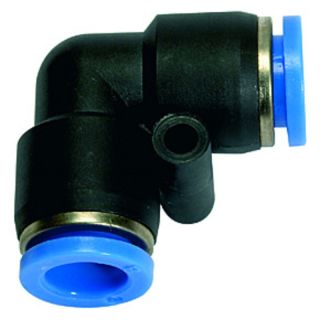 Conector L, pentru furtun Ø 4 mm, lungime 17.5 mm, max. 10 bar, RIEGLER