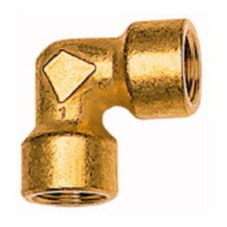 Racord 90 °, din alama, cu filet interior pe ambele parti, G1/4", 25.5 mm, cheie 13 mm, max. 60 bar, RIEGLER