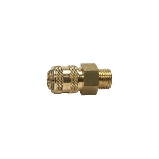 Cupla cu eliberare rapida NW 5, connect-line, alama, filet exterior G1/4", SW 17 mm, RIEGLER