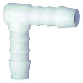 Conector unghiular fabricat din copolimer acetal (POM), pentru furtun Ø 10 mm, 31 x 33.5 mm, RIEGLER