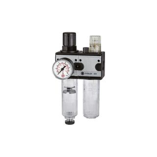 Unitate de intretinere aer comprimat, multifix, recipient PC, G1/4", 1100 l/min, DN6, RIEGLER