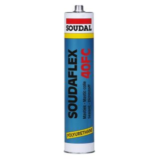 Adeziv poliuretanic pentru fatade, Soudaflex 40 FC, 310ml, gri, 102640, SOUDAL