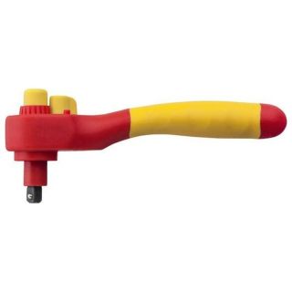 Antrenor cu clichet reversibil Wiha 43054, VDE, 1/4", 145mm