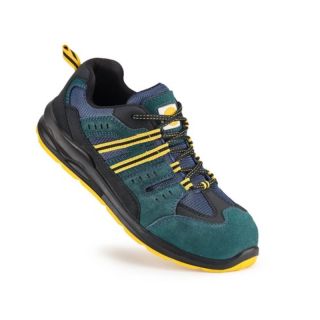 Pantofi de protectie Renania RESPONSE, S1P SRC, negru/galben, mas. 42