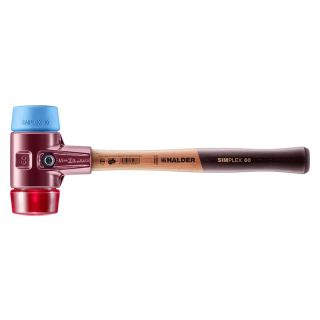 Ciocan Halder Simplex TPE moale plastic carcasa din fonta 60 mm