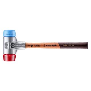 Ciocan Halder Simplex TPE moale plastic carcasa din aluminiu 50 mm