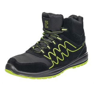 Bocanci Cerva RAVEN SPORTY, S3 SR, negru/verde, mas. 41